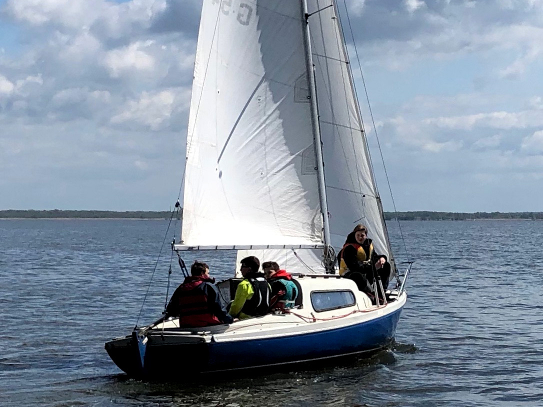 Gemeinsames Segeln der Jugendgruppen