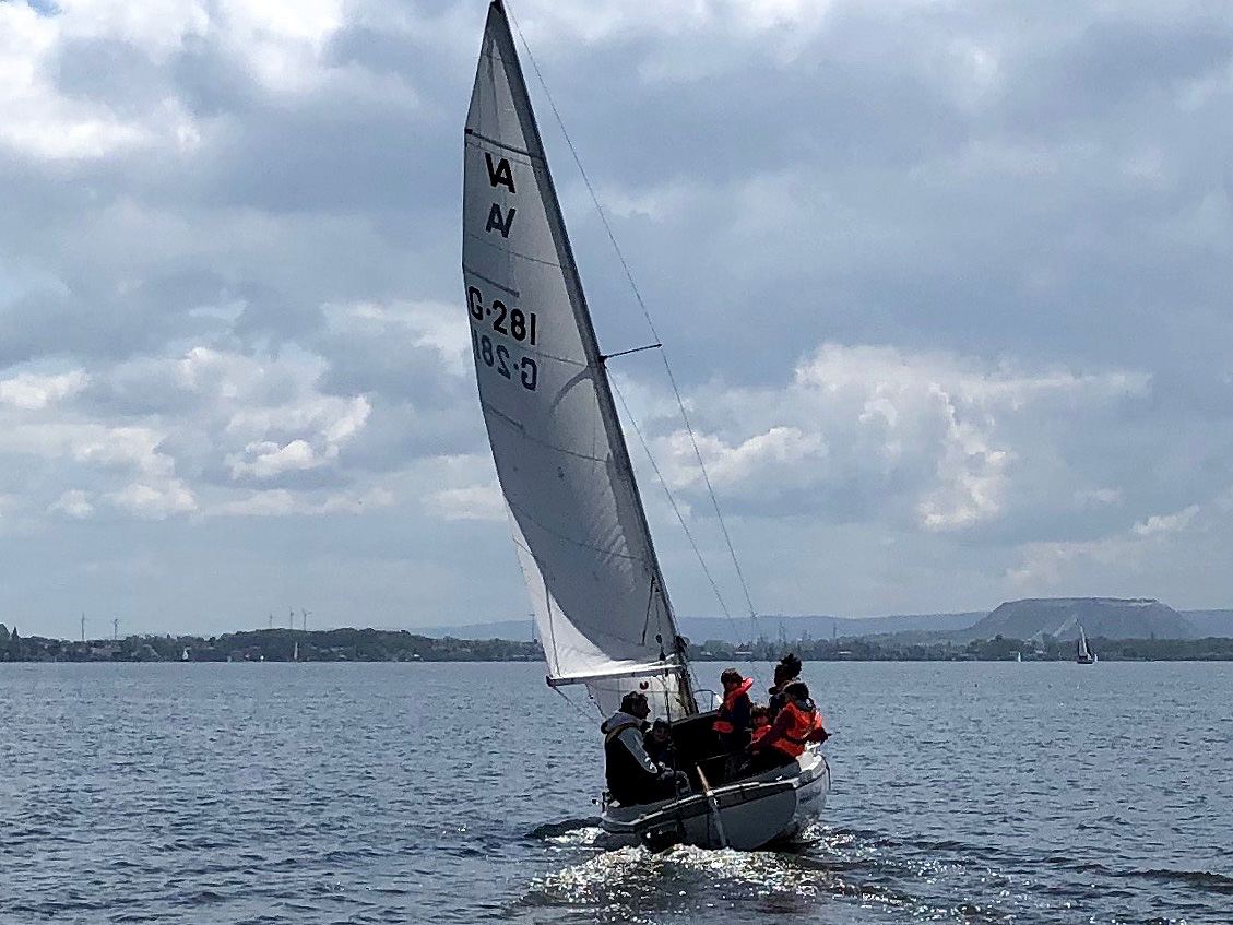 Gemeinsames Segeln der Jugendgruppen