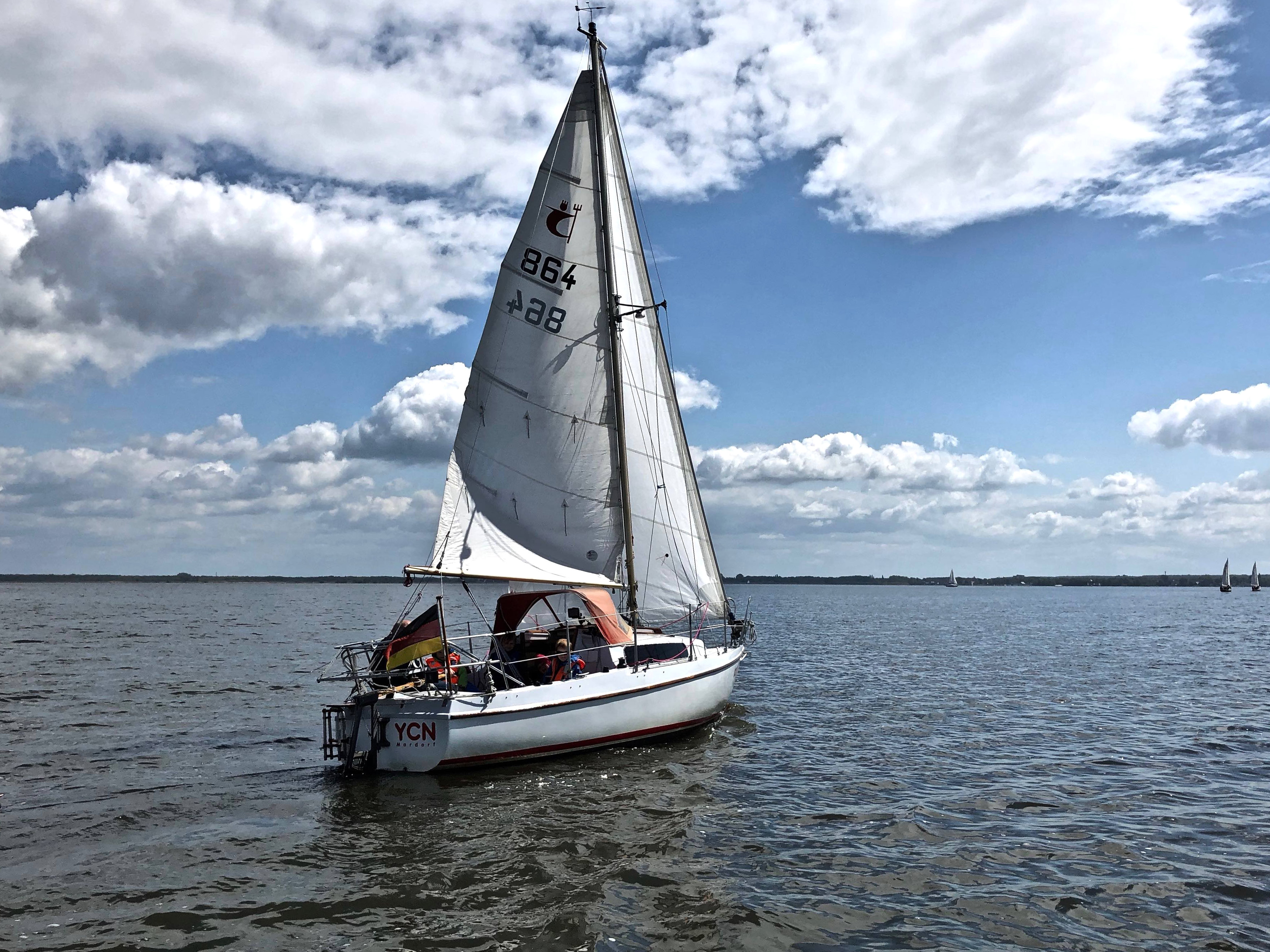 Gemeinsames Segeln der Jugendgruppen