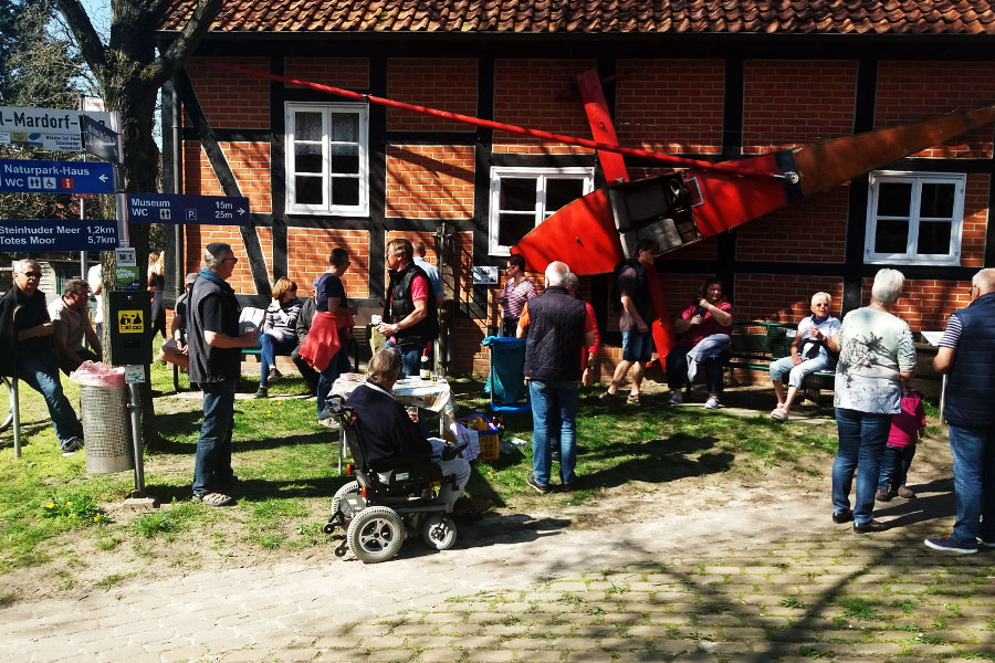 Seglertreffen in Mardorf am Steinhuder Meer