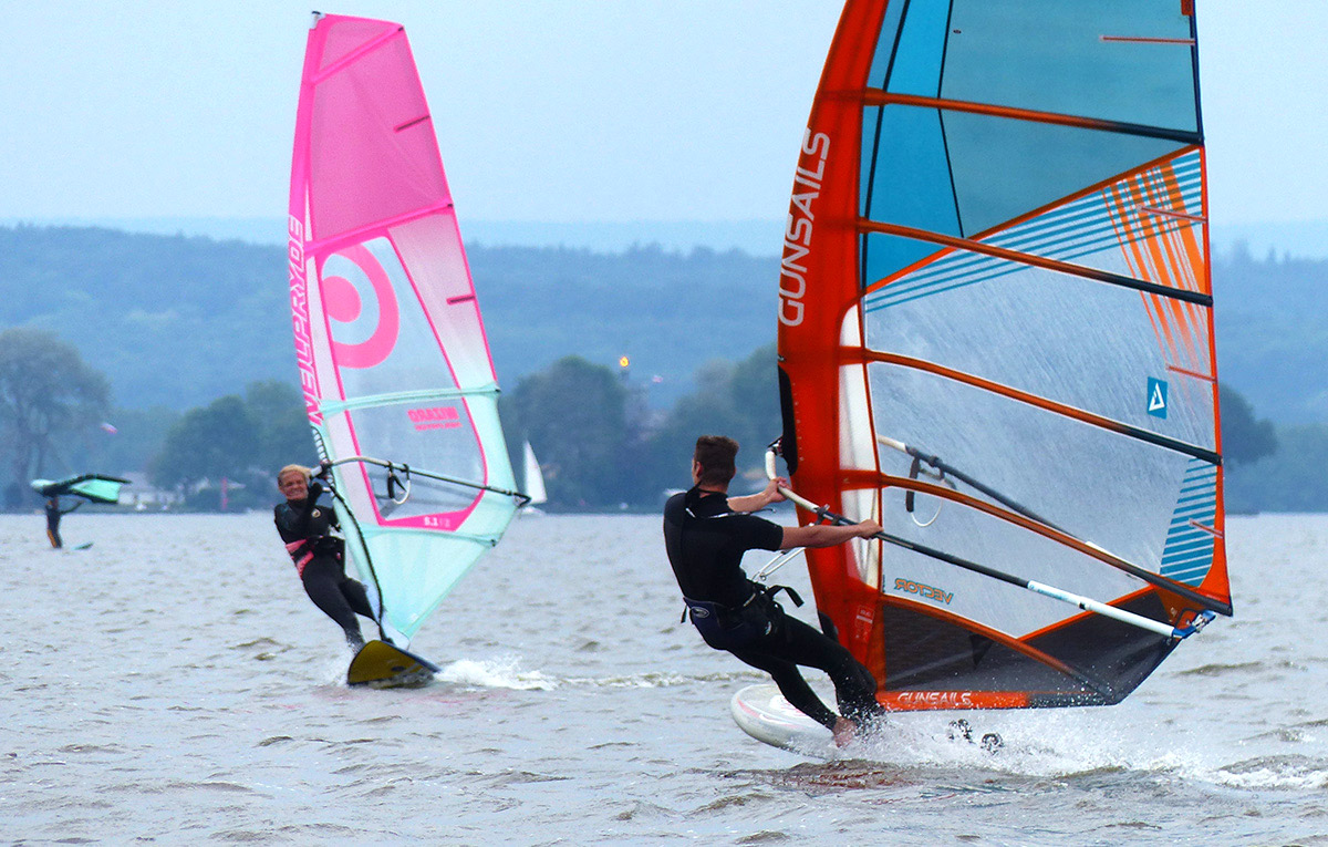 Windsurfer beim SKM